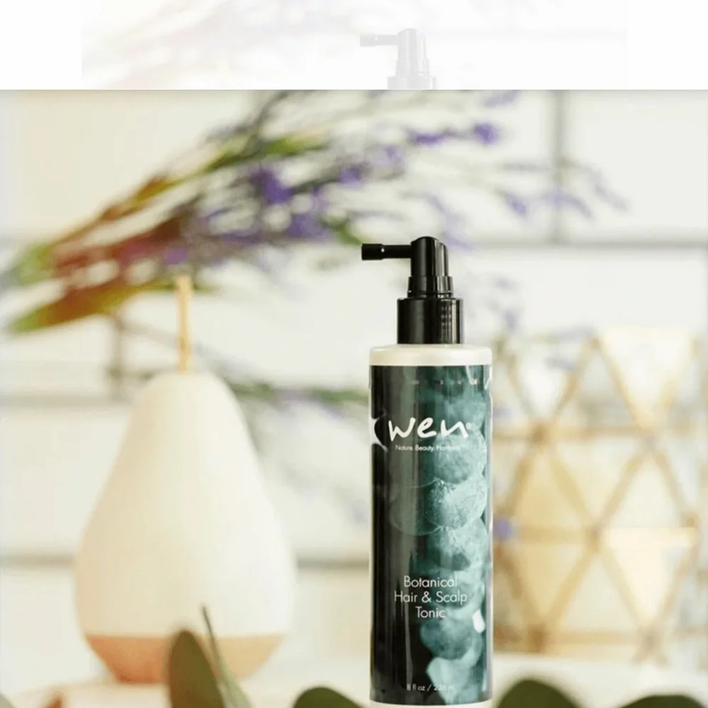 NEW!! WEN Botanical Hair & Scalp Tonic in Black and Green